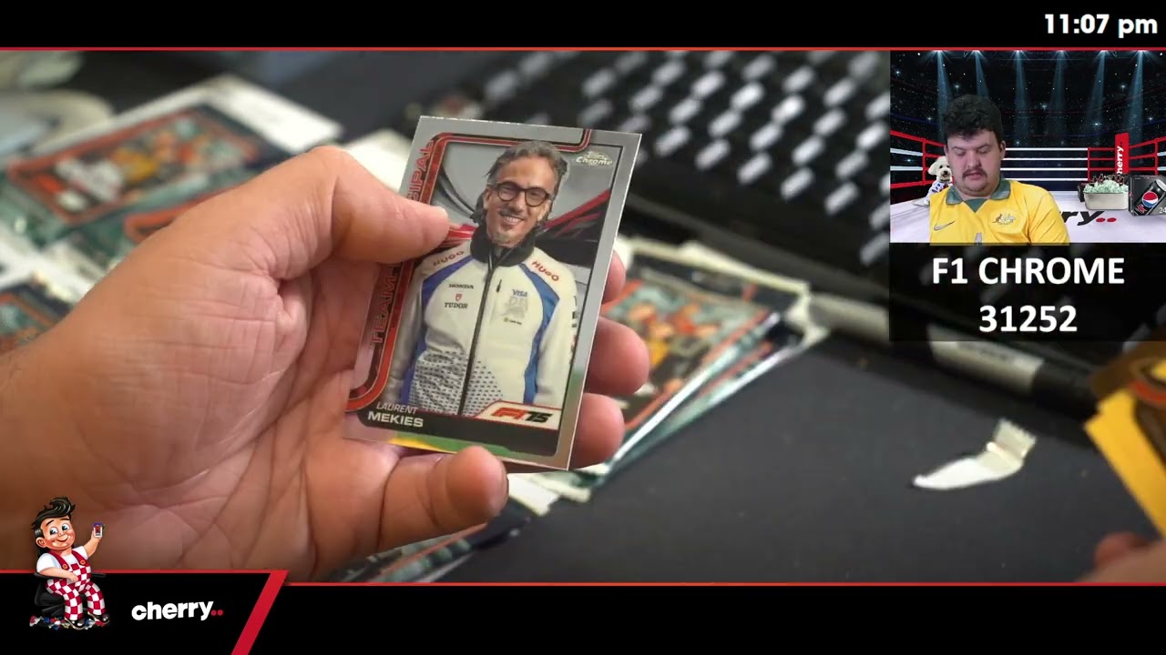 2025 Topps Chrome Formula 1 F1 1 Box Opening - #31252・Random Pack (Jan 28 4pm)