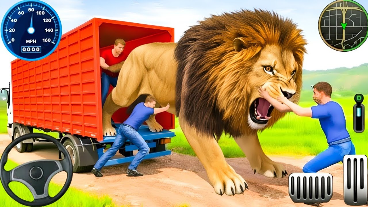 Animal Cargo Truck Driving Game 3D - Animal Transport Cargo Truck 2026 - Android Gameplay