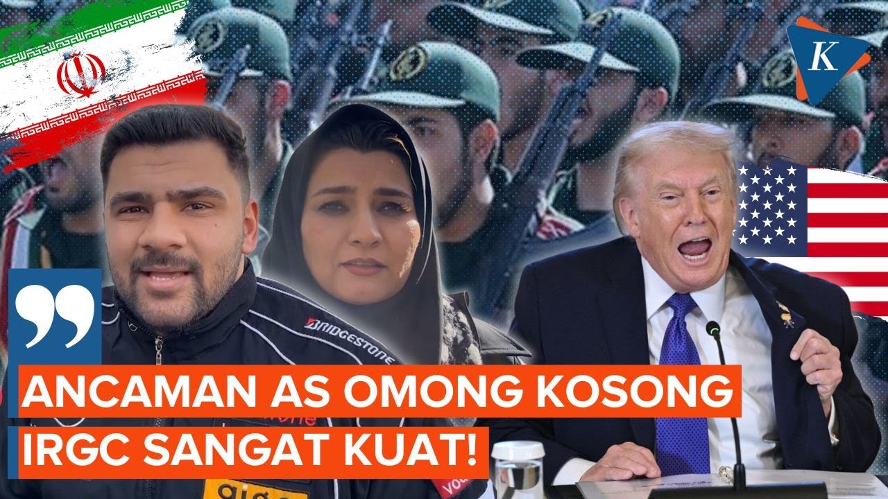 Santai Hadapi Ancaman AS, Warga Iran: Cuma 