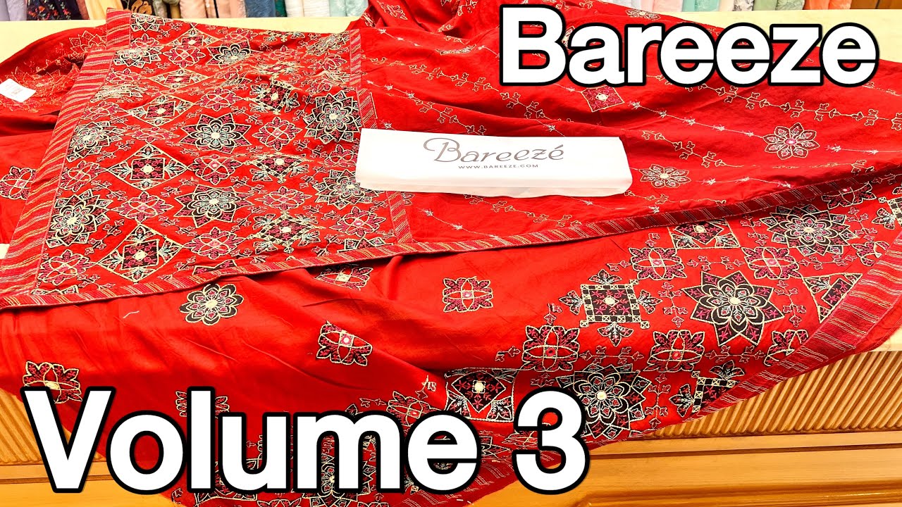 Bareeze || Volume 3 || Bareeze Eid embroidered collection 2026 