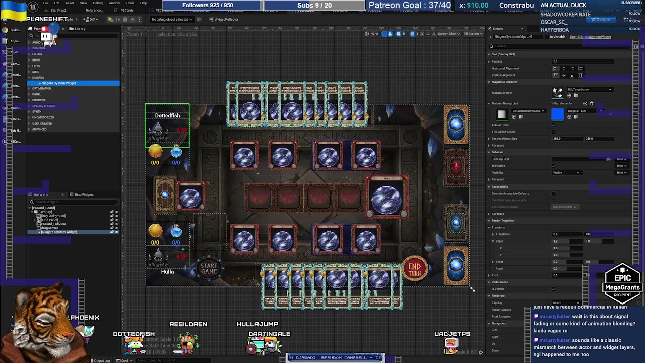 Unreal Engine #1692 - PlaneShift Card game