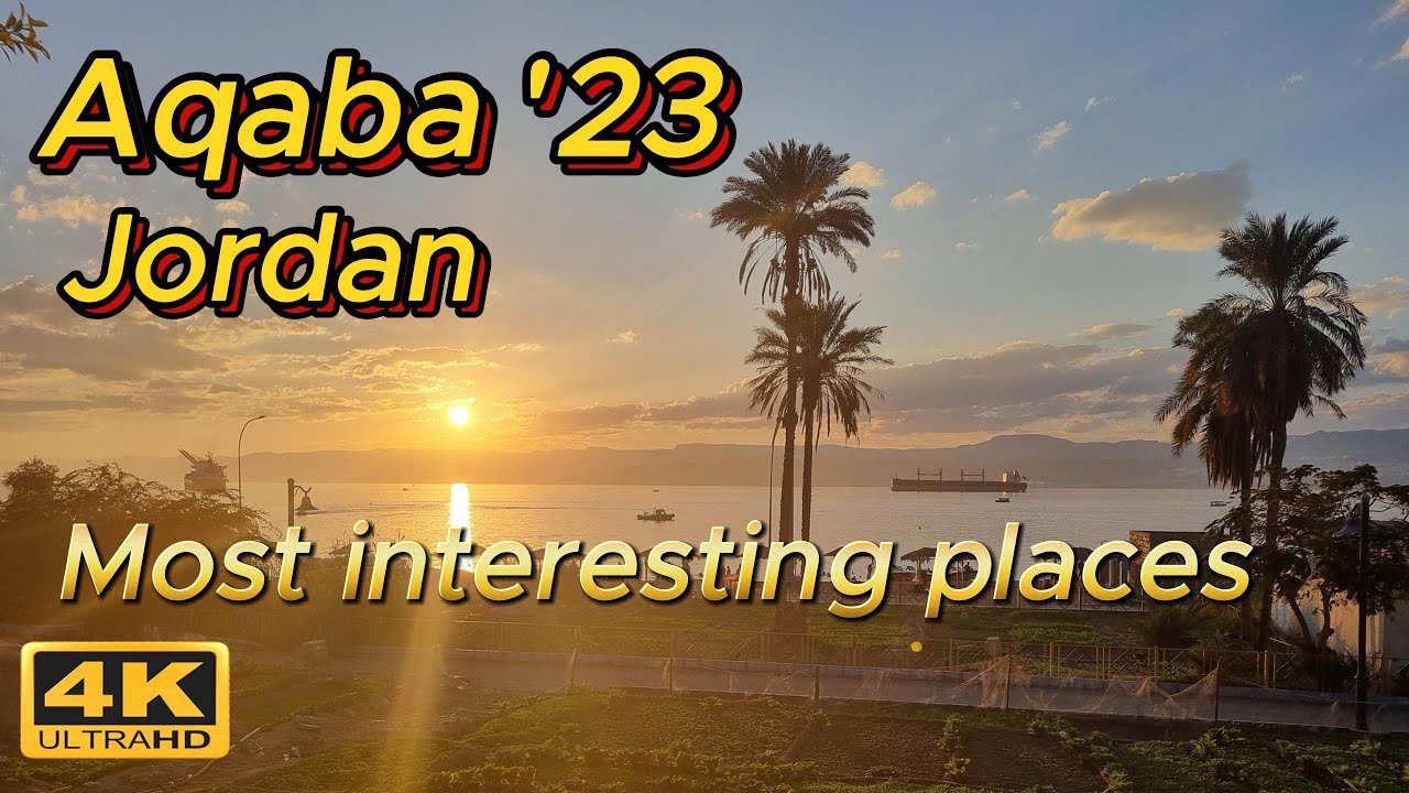Akaba, perła Jordanii - Rajskie Plaże i Podwodny Świat Morza Czerwonego (4K)