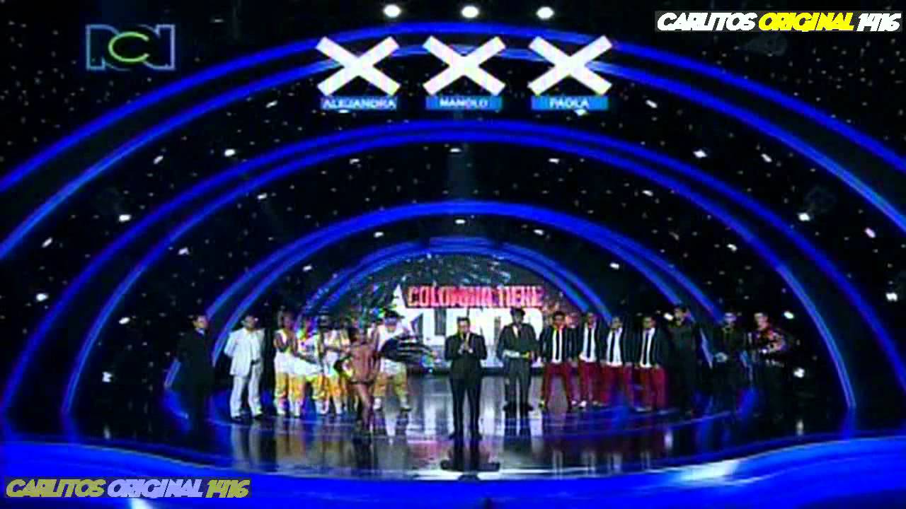 Colombia Tiene Talento - ELIMINACION - 6 Gran Gala - 20 de Marzo de 2012.
