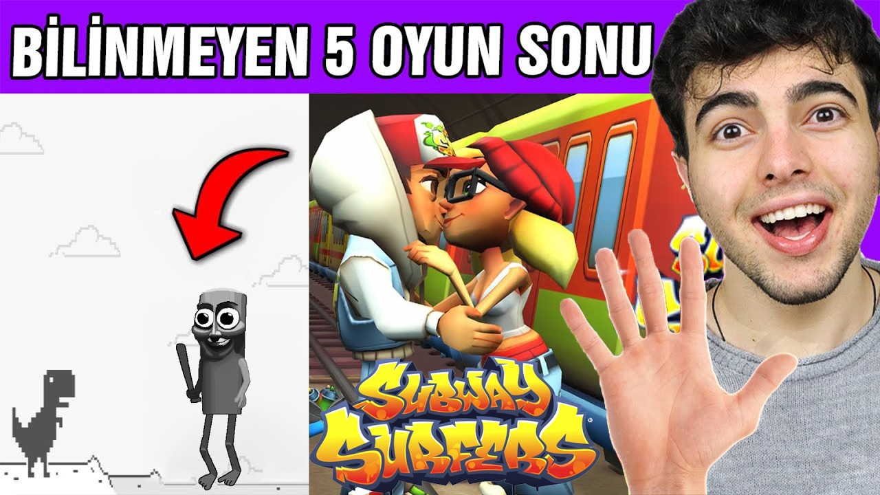 OYUN SONLARI ! Kimsenin Görmediği 5 Oyun Sonu