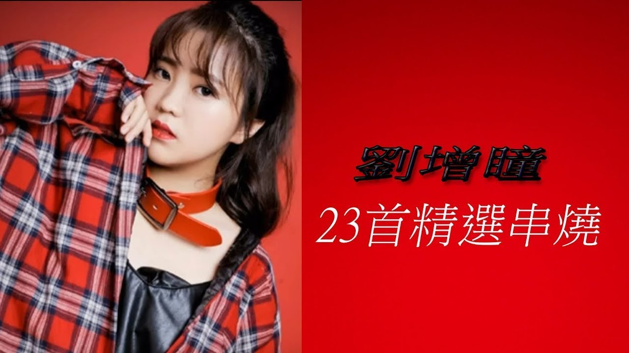 ♫ 劉增瞳23首精選串燒『我是真的愛過你& 擇、別再強求』精選流行抒情歌『超好聽』
