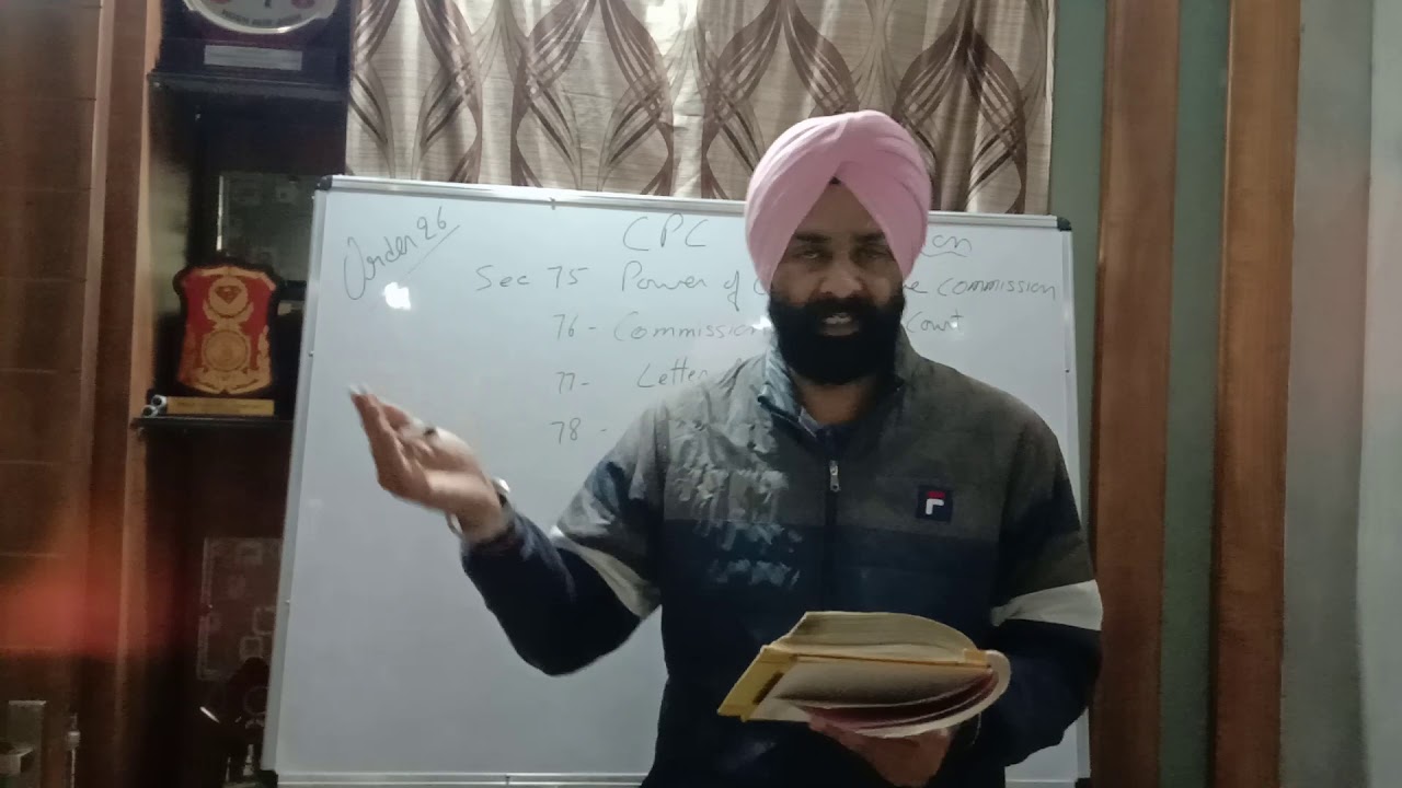 CPC SECTION 75 TO 78 COMMISSION