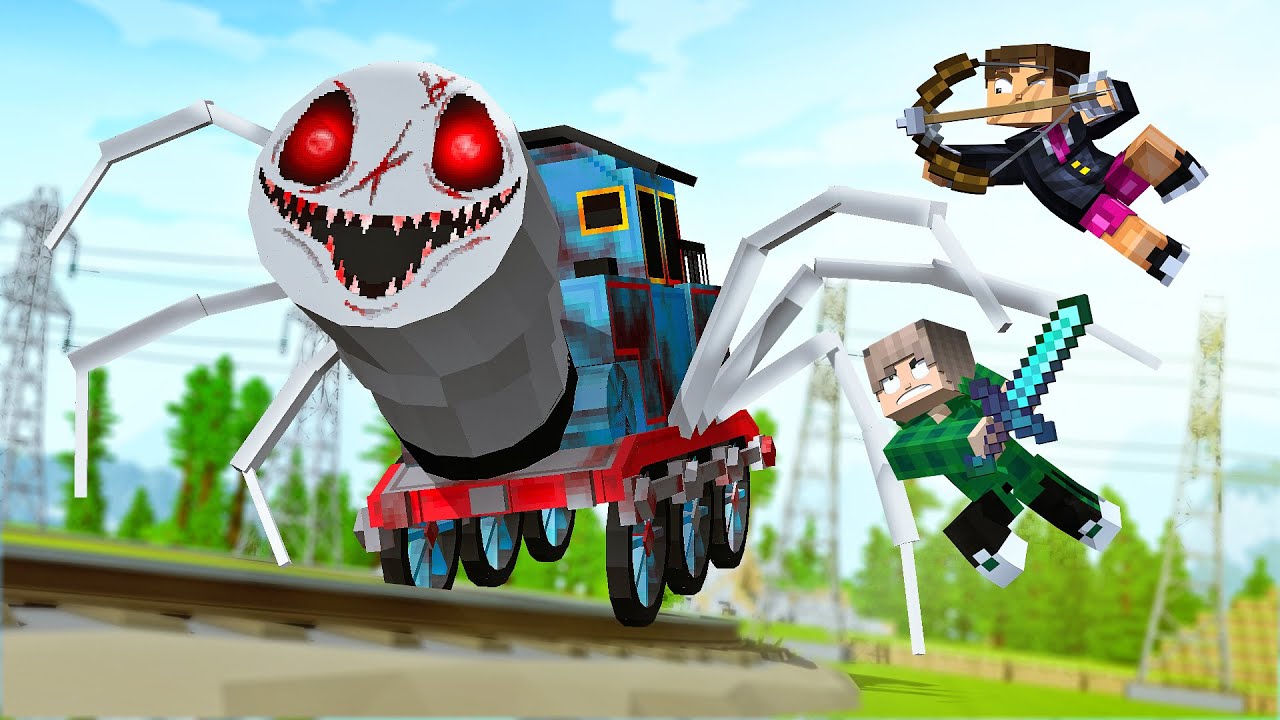 THOMAS THE TRAIN.EXE no MINECRAFT!