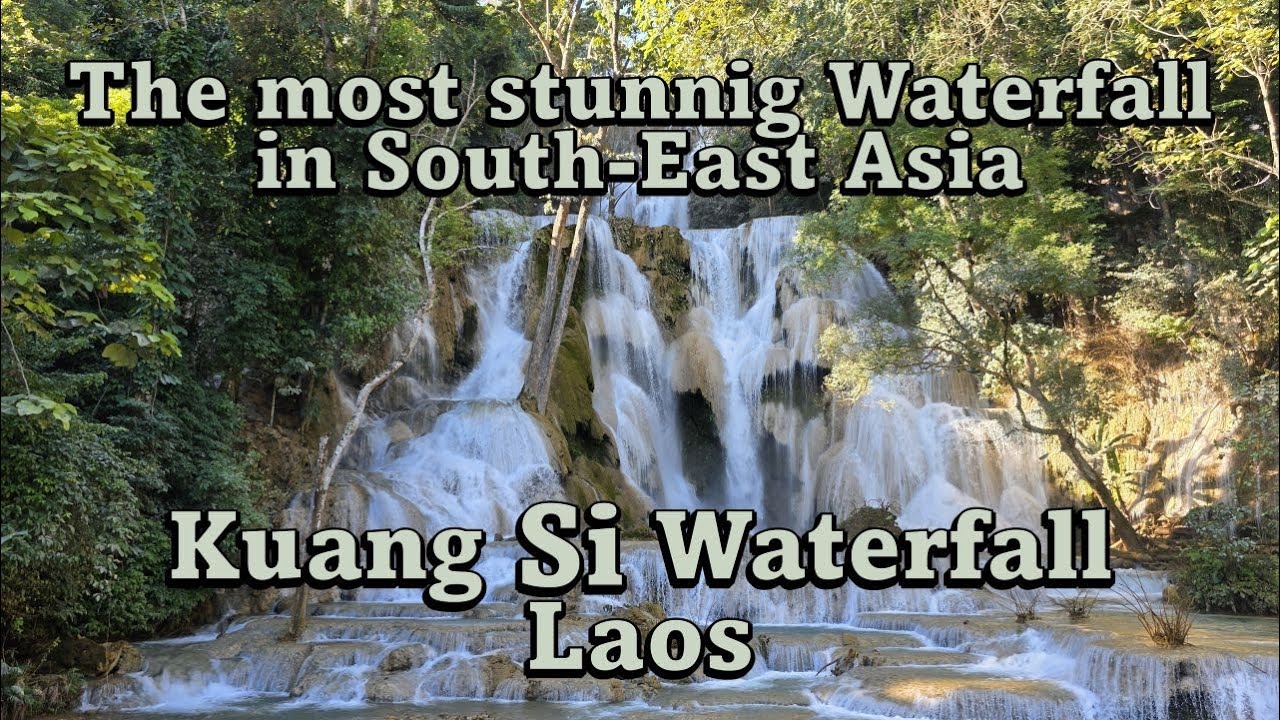 Kuang Si Waterfall - Der schönste Wasserfall in Laos
