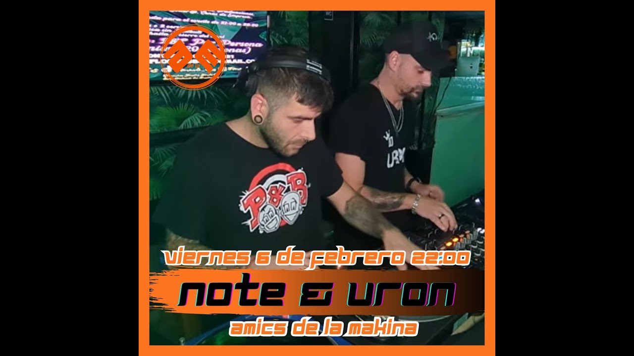 Dj Uron & Dj Note - Live @Amics de la Makina /// 27-12-2025