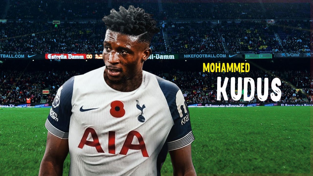 Mohammed Kudus  &bull; Fantastic Dribbling, Goals & Control | Welcome to Tottenham