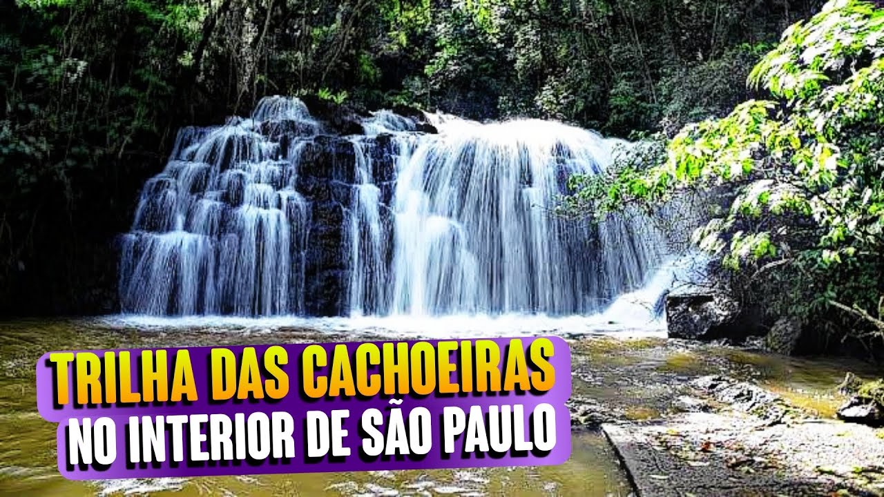 Trilha das Cachoeiras - Serra do Japi em Jundiaí, interior de São Paulo - Cachoeira Morungaba 🏞️
