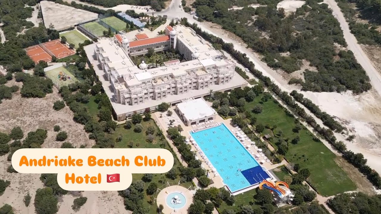 Обзор территории Отеля Andriake Beach Club. Турция Демре 2025