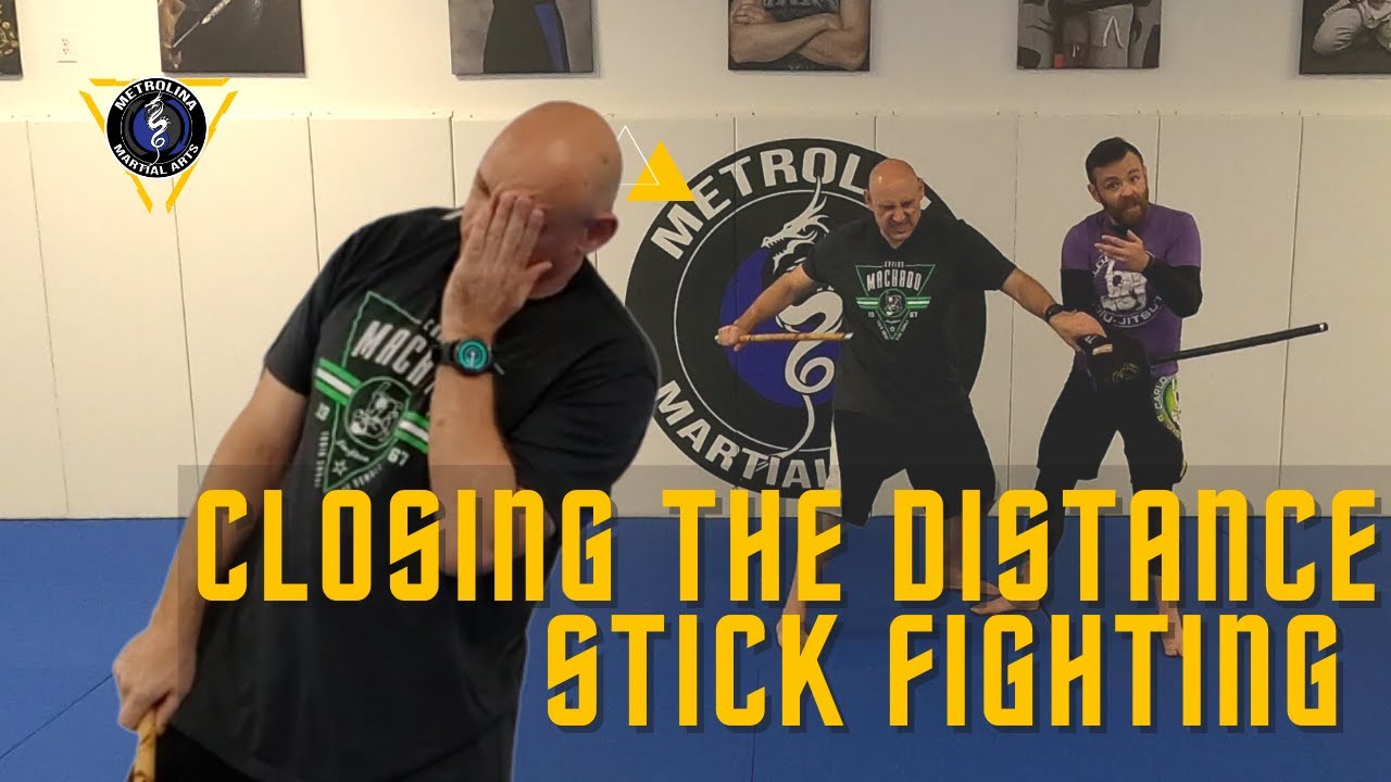 Closing the Distance while Stick Fighting | Roof Block | Lameco Eskrima