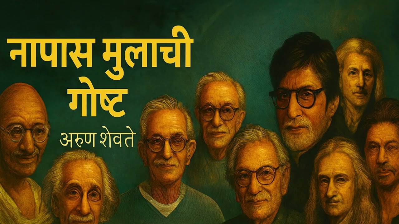 नापास मुलाची गोष्ट by अरुण शेवते book summary podcast in Marathi