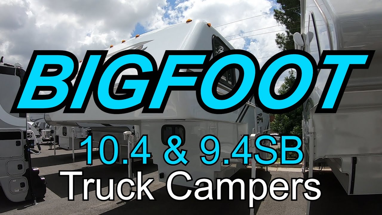 Bigfoot Truck Campers 10.4 & 9.4SB / Full Tour