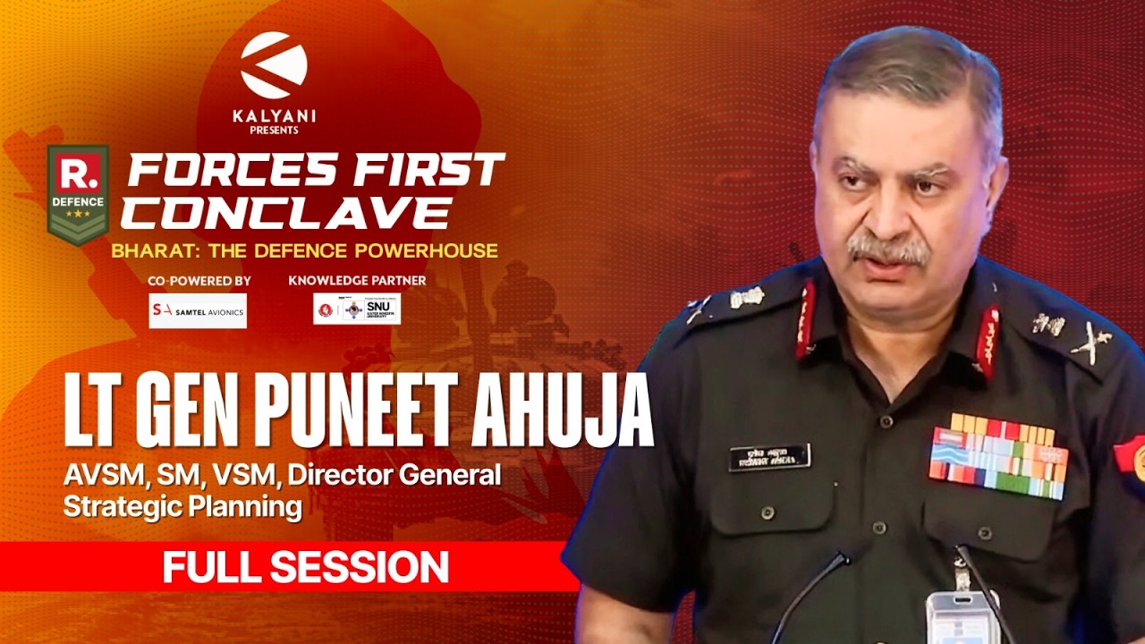 Lt Gen Puneet Ahuja At R Defence Forces First Conclave 2026 | Future Military Capability
