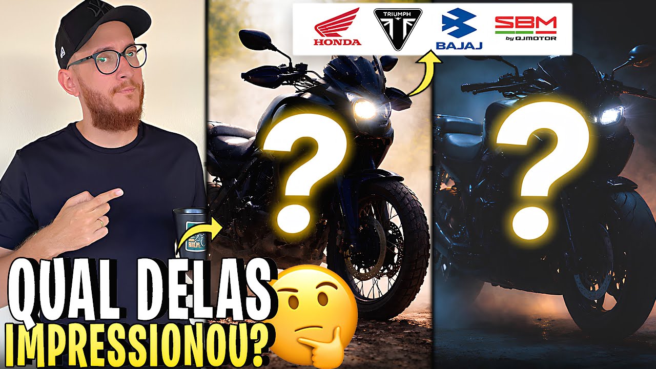 🔥TOP 5 MELHORES MOTOS QUE TESTEI EM 2025! QUAL DELAS VOCÊ COMPRARIA?