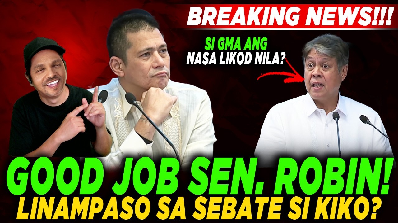 SAGUTAN NI SEN ROBIN AT KILO! MARCOS JR BALIK AYUDA DISTRIBUTION NA?