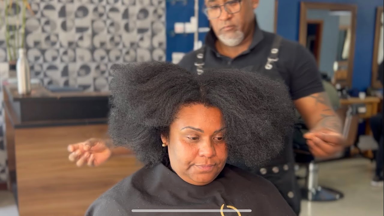 Soltura de Cachos em uma grande Densidade de Cabelo 😱😱😱😱