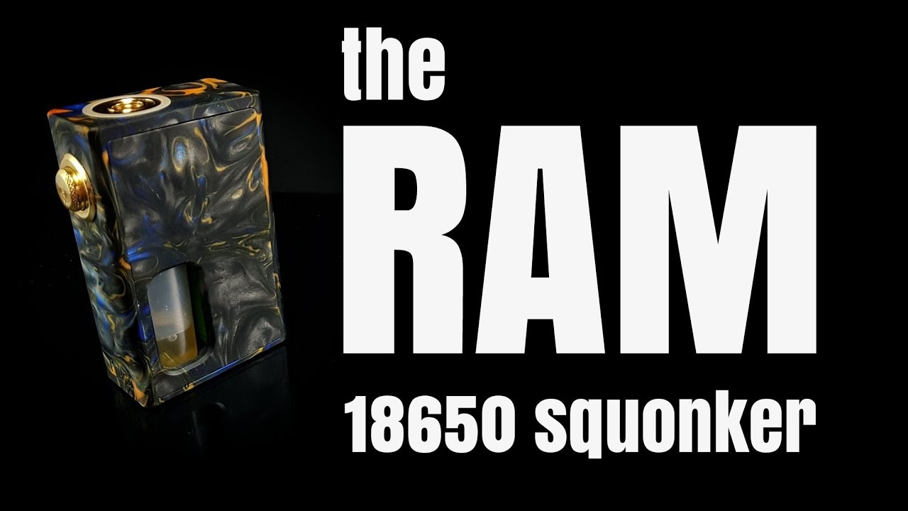 The Stentorian RAM squonk mod review - More affordable?