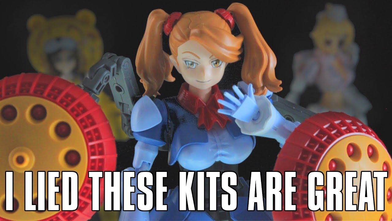 HGBF 1/144 Hyper Gyanko Review - GUNDAM BUILD FIGHTERS - GMの逆襲 はいぱーギャン子 1/144スケール 色分け済みプラモデル
