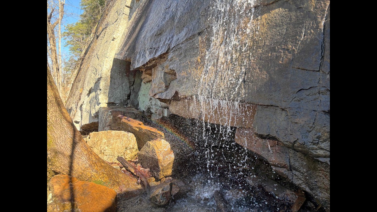 Cliffside Waterfall (10 mins) White Noise for Sleep & Relaxation
