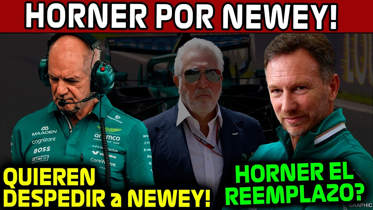 ULTIMA HORA!! HORNER a ASTON MARTIN?? NEWEY SERIA REEMPLAZADO!! STROLL MOLESTO!! FORMULA 1 2026