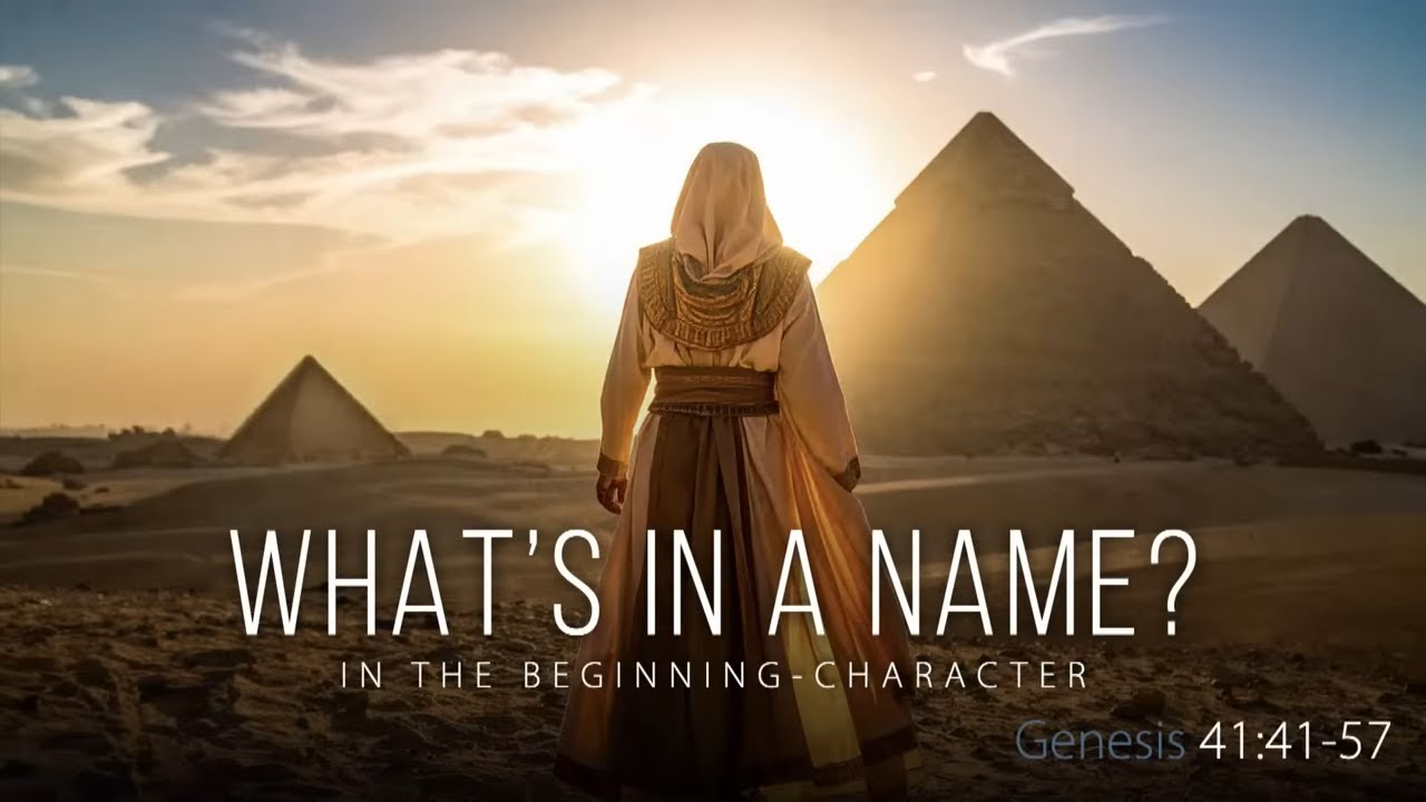 Genesis Series: What's In A Name? | SUN AM 11.2.25