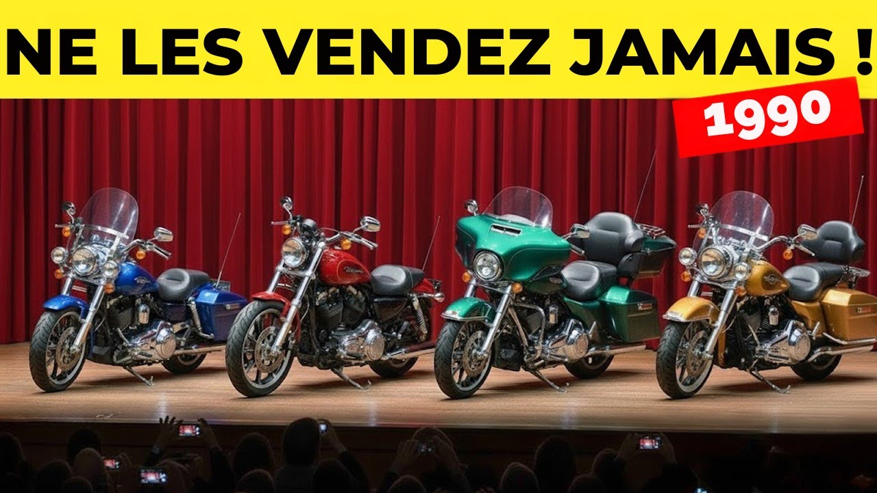 15 Modèles Harley Des Années 90 Qui DÉTRUISENT Encore Les Modèles Modernes