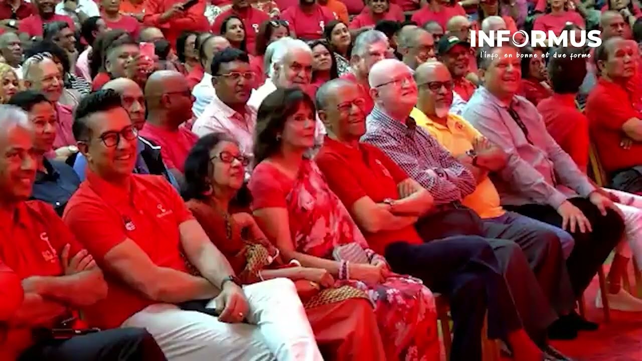 Congrès 90e anniversaire du PTr :  discours de Patrick Assirvaden, président du Parti Travailliste