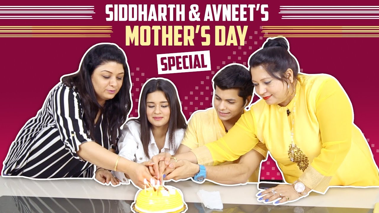 Siddharth Nigam And Avneet Kaur’s Mother’s Day Special With Their Mom’s | India Forums
