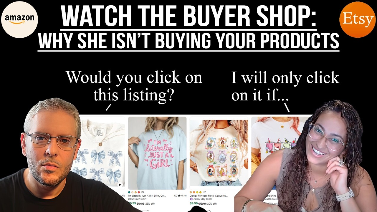 Interview With the Customer #1 - How I Pick TShirts on Amazon & Etsy: Real buyer reveals her process