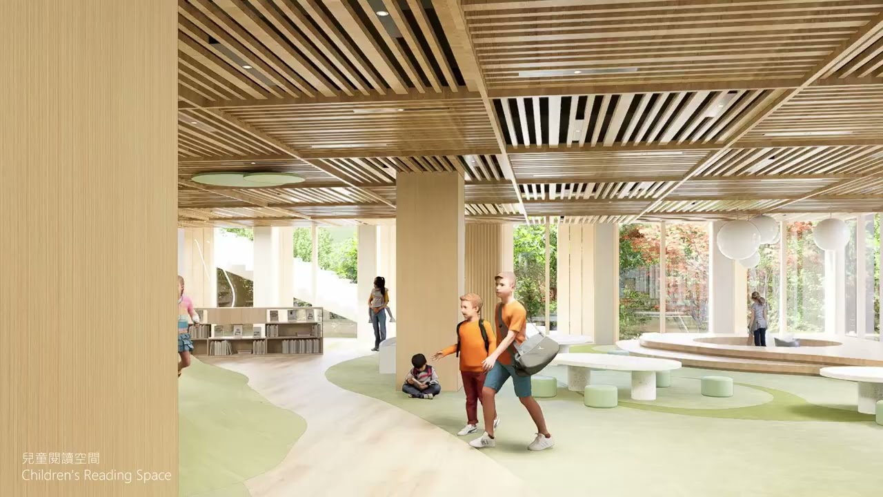 「嘉義市圖書館總館園區新建工程」室內空間規劃