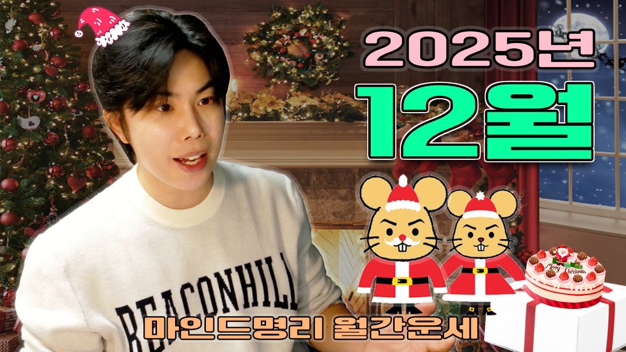 [2025년 12월 운세] 을사년 무자월 일간별 운세 완벽정리!