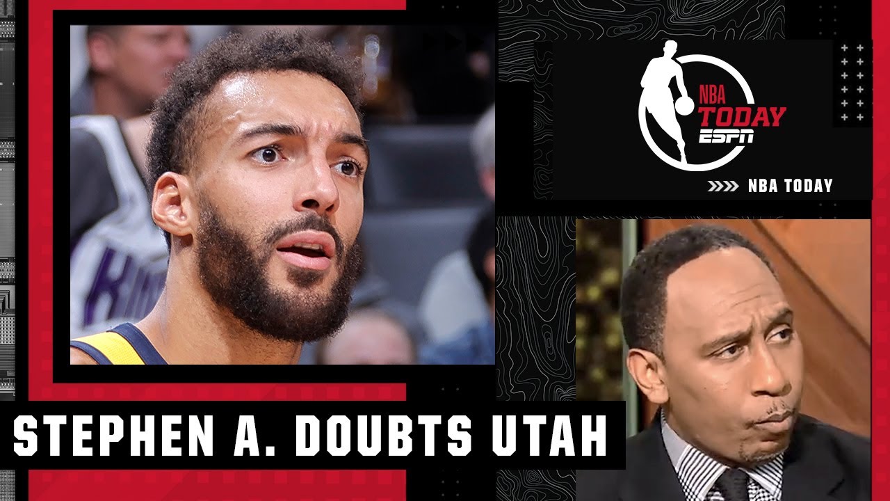 Stephen A. does NOT believe in the Utah Jazz 👀 | NBA Countdown