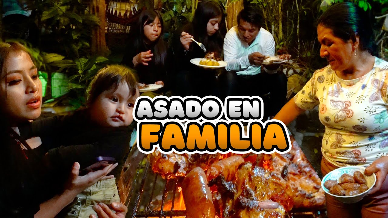 UNA PARRILADA CON LA FAMILIA RACP | Señora Marianita