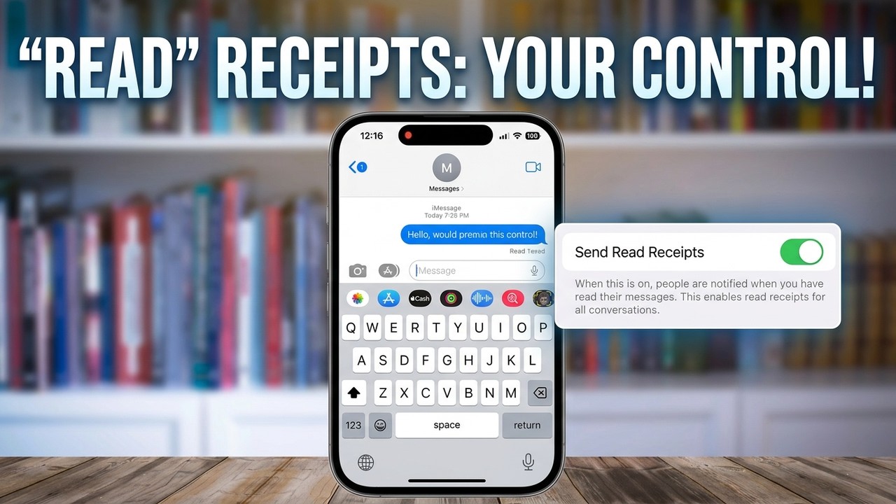 Как правильно включить функцию «Прочитать чек» на iPhone!