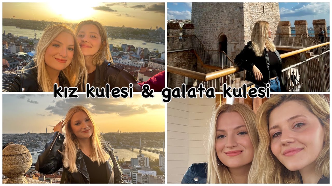 İstanbul ❤️ Kız Kulesi & Galata Kulesi Vlog #galatakulesi #kızkulesi #vlog #gezi #istanbul #turkey