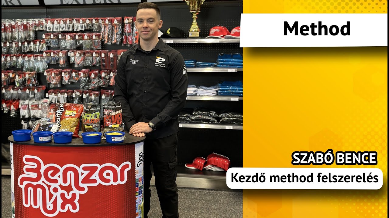 Kezdő, method feeder felszerel&eacute;s Szab&oacute; Bence aj&aacute;nl&aacute;s&aacute;val