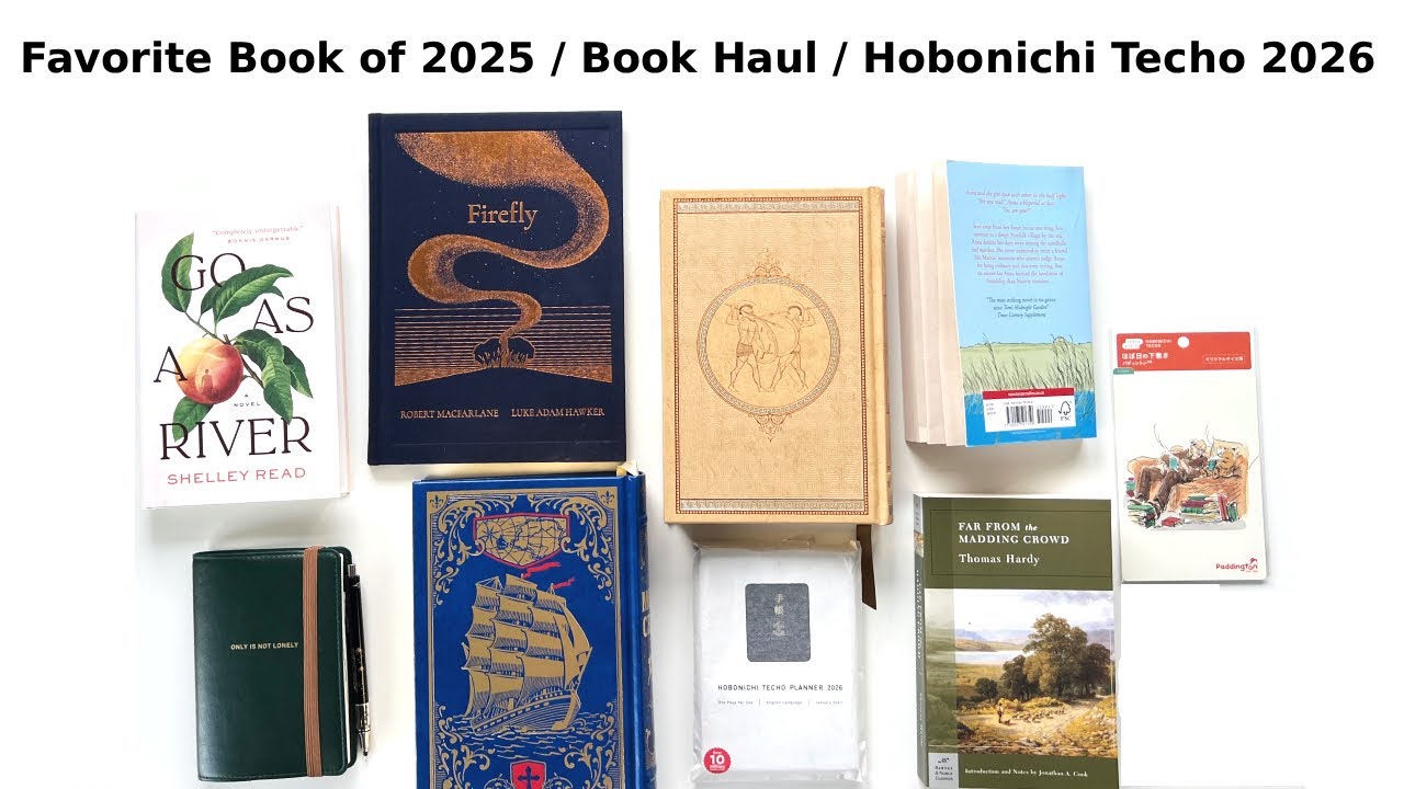 Любимая книга 2025 года / Haul / Hobonichi Techo 2026 Planner Haul...