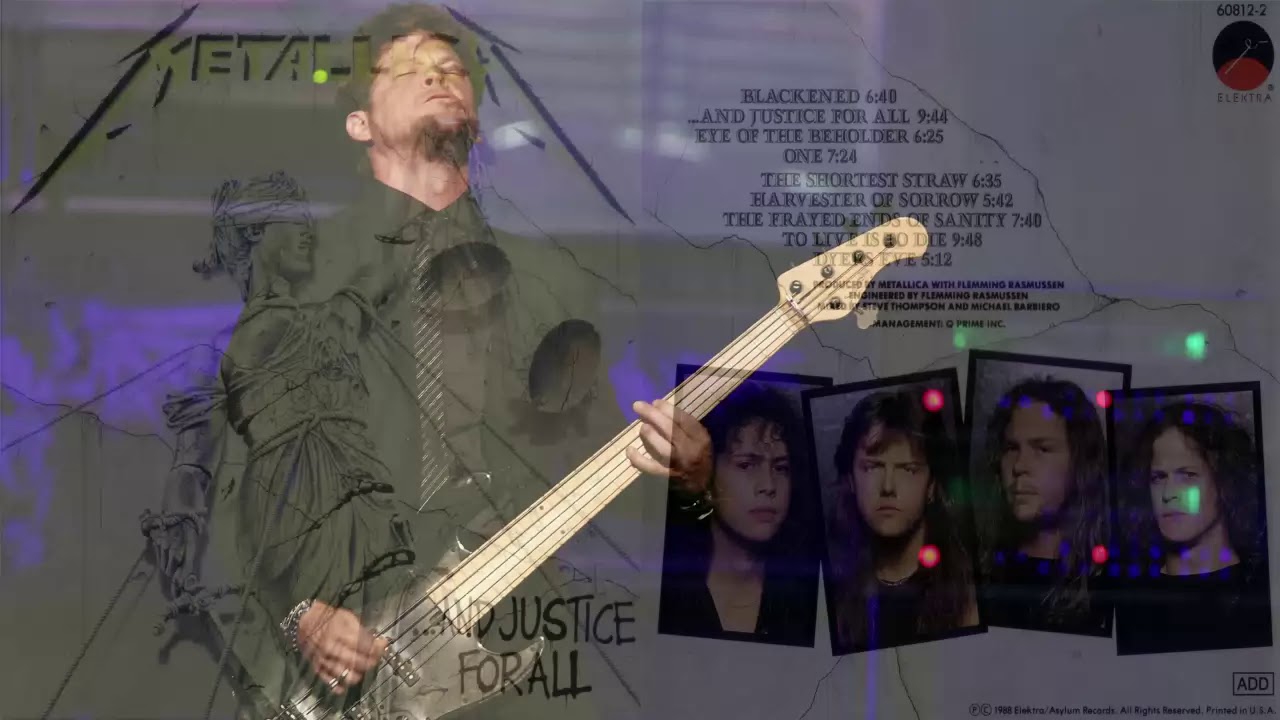 Metallica - One - with original bass of Jason Newsted enhanced