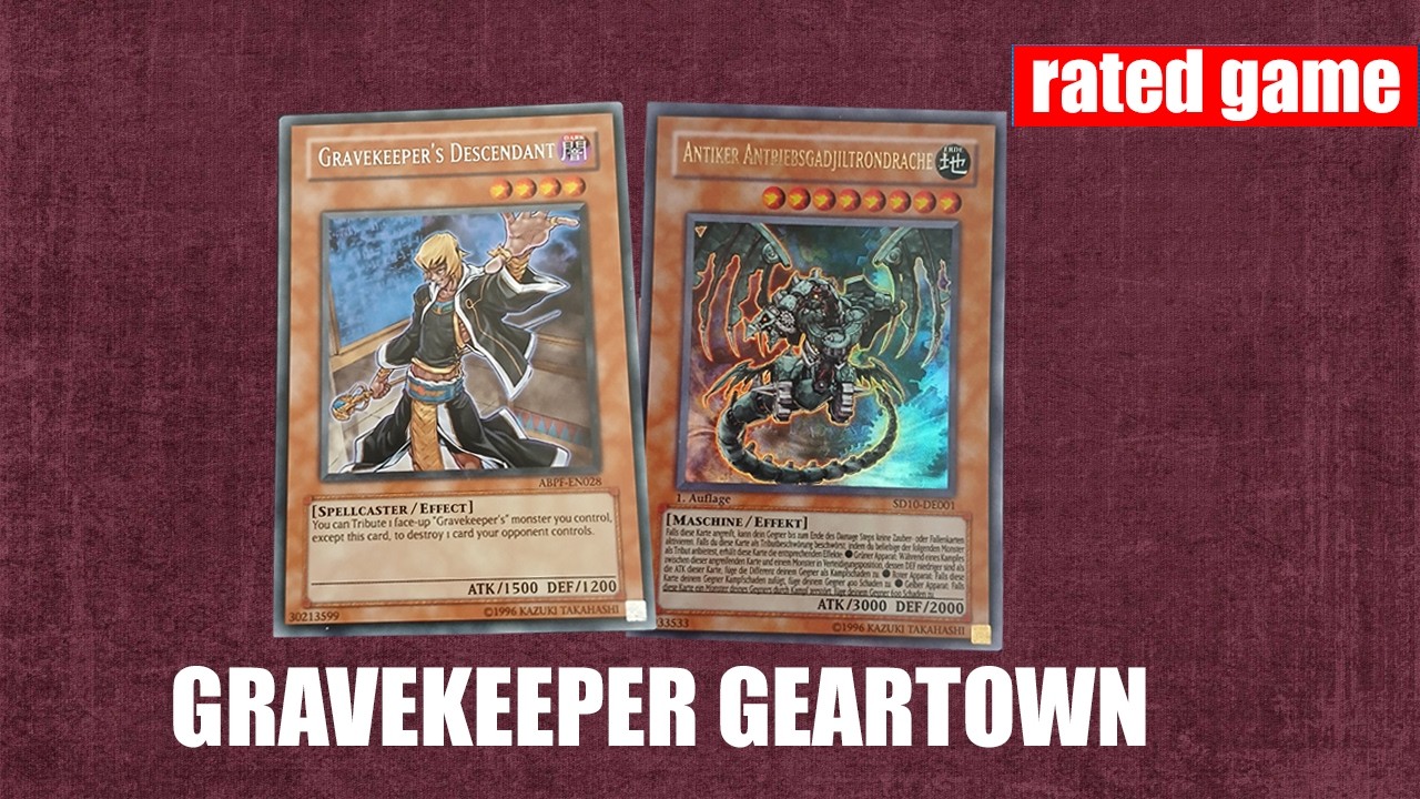 Optimising my GRAVEKEEPER GEARTOWN list! vs HERO FROGS yugioh edison replay