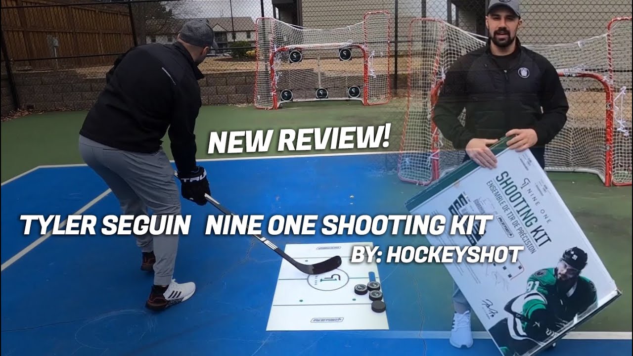 Hockeyshot product review & unboxing - The new Tyler Seguin 91 shooting kit