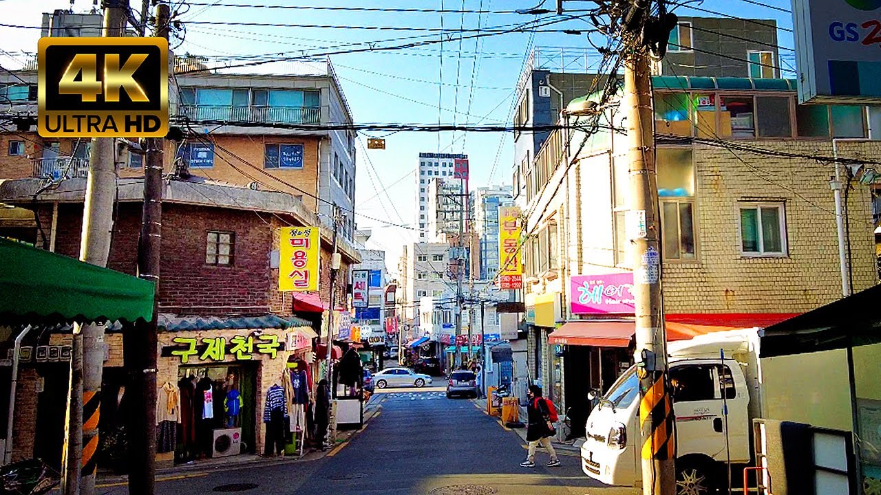 [4K] Korea Tour - Hwagok-dong, Seoul, my boyhood city 한국 여행 - 서울 화곡동, 어린시절 동네, 화곡시장, 화곡역, 등서초등학교