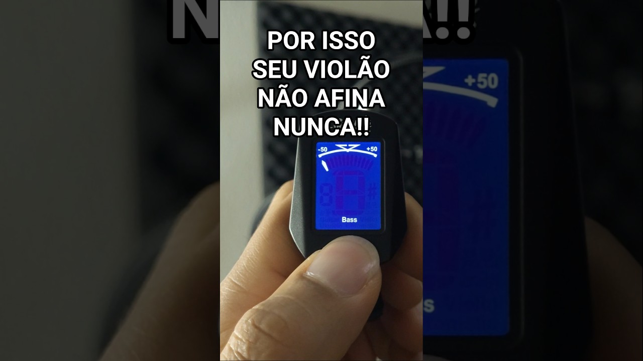 Como afinar o viol&atilde;o! #violao #auladeviolao #comotocarviolao