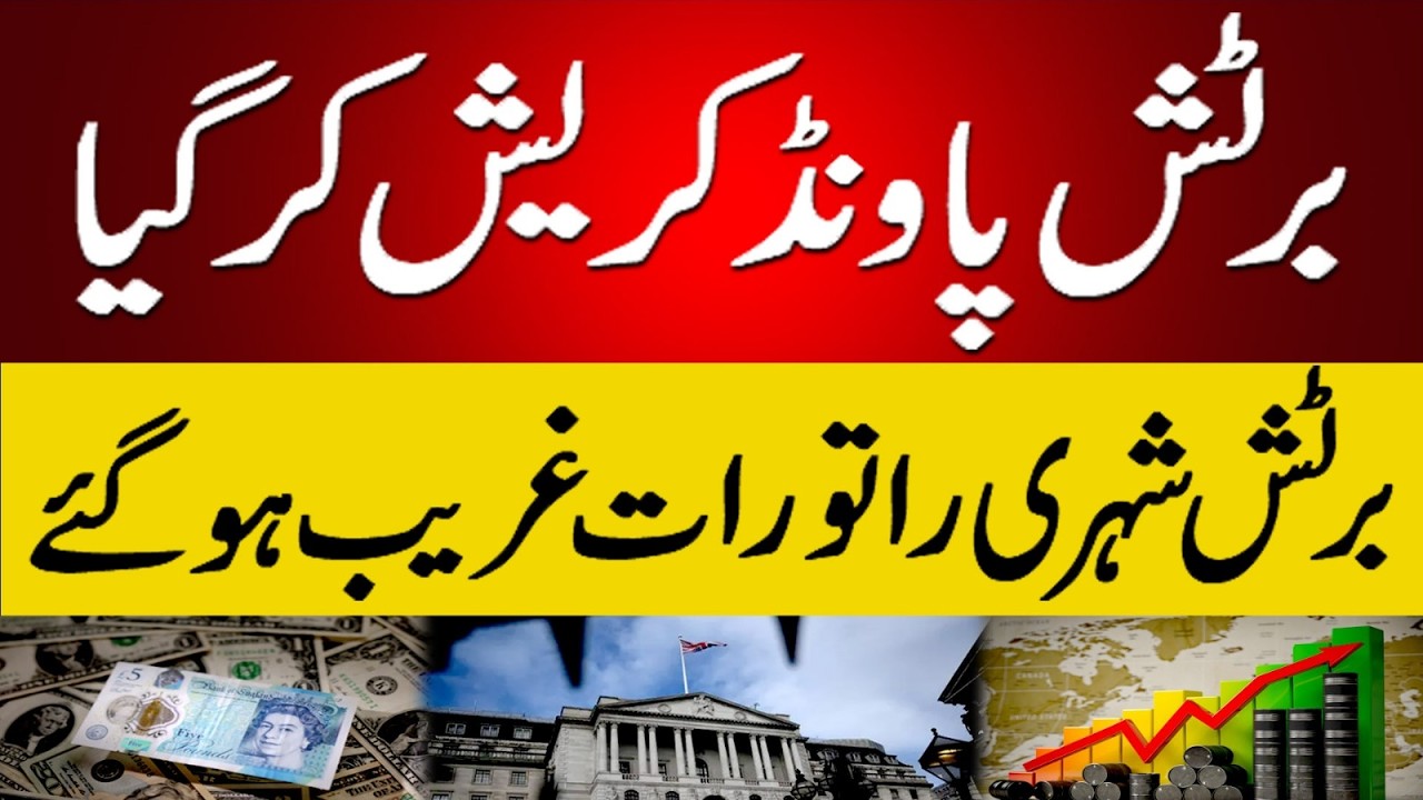 Britain Sterling Pound Crashes In Front Of Dollar And Euro Causing Inflation Price Hike In UK #uk