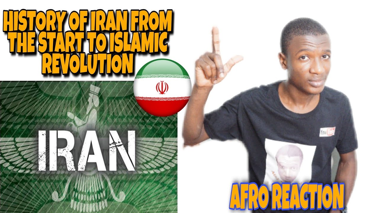 Afro React To History of Iran in 5 minutes  (3200 BCE - 2013 CE)