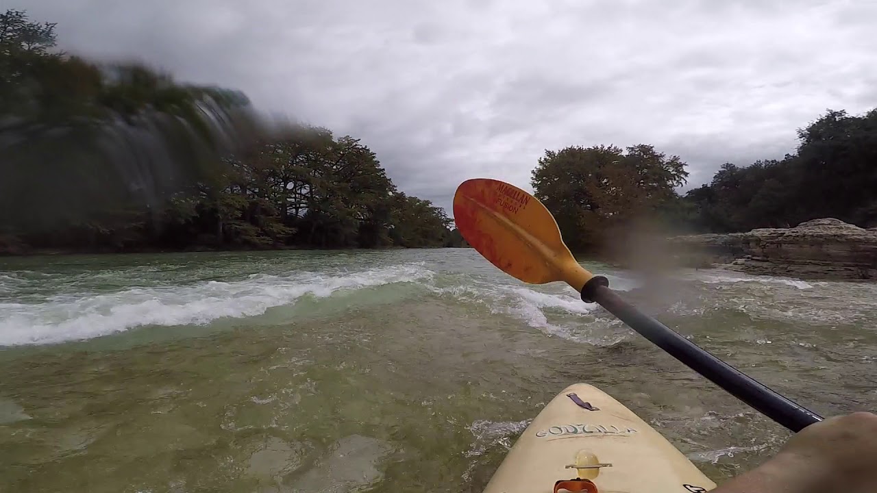 Frio River Texas whitewater kayaking