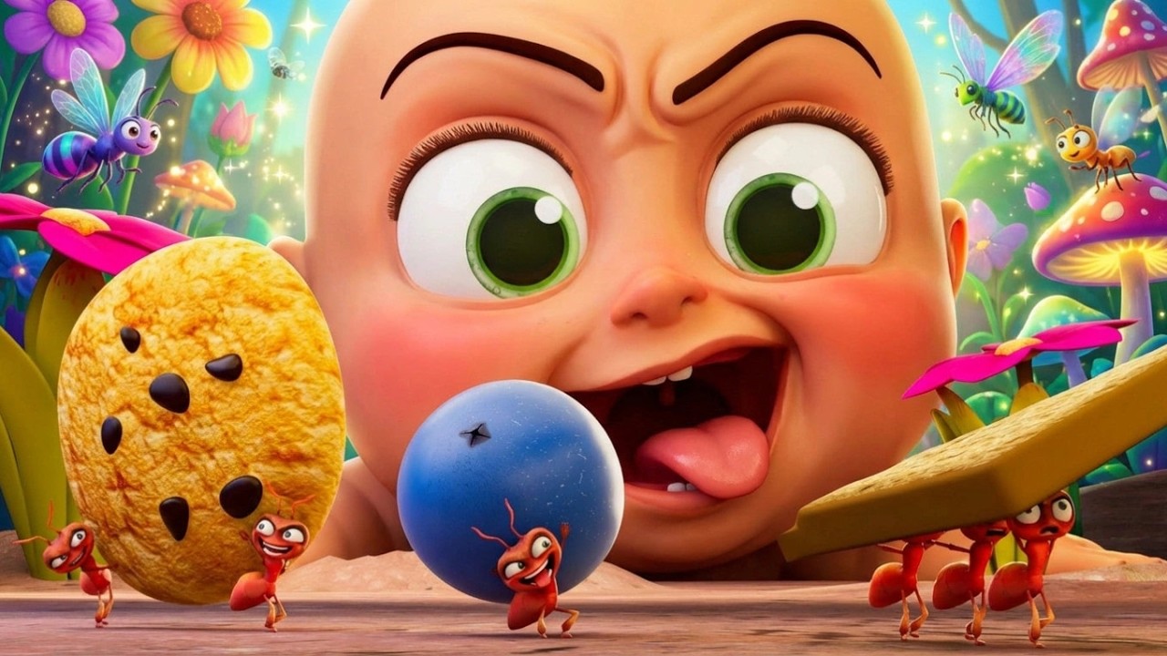 The Ants Song for Toddlers 🐜 The Ants Go Marching 🎶 Baby Berry Kids Music