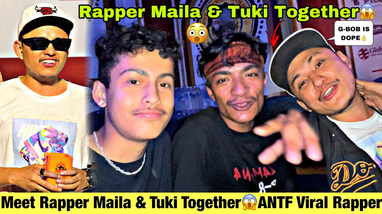 Meet Rapper Maila & Tuki Together😱In Pokhara Concert | Talks About G-BOB In Stage | Samir Bhattarai